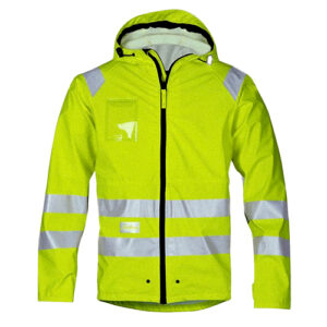 Workwear Waterproof High-Vis Rain Jacket